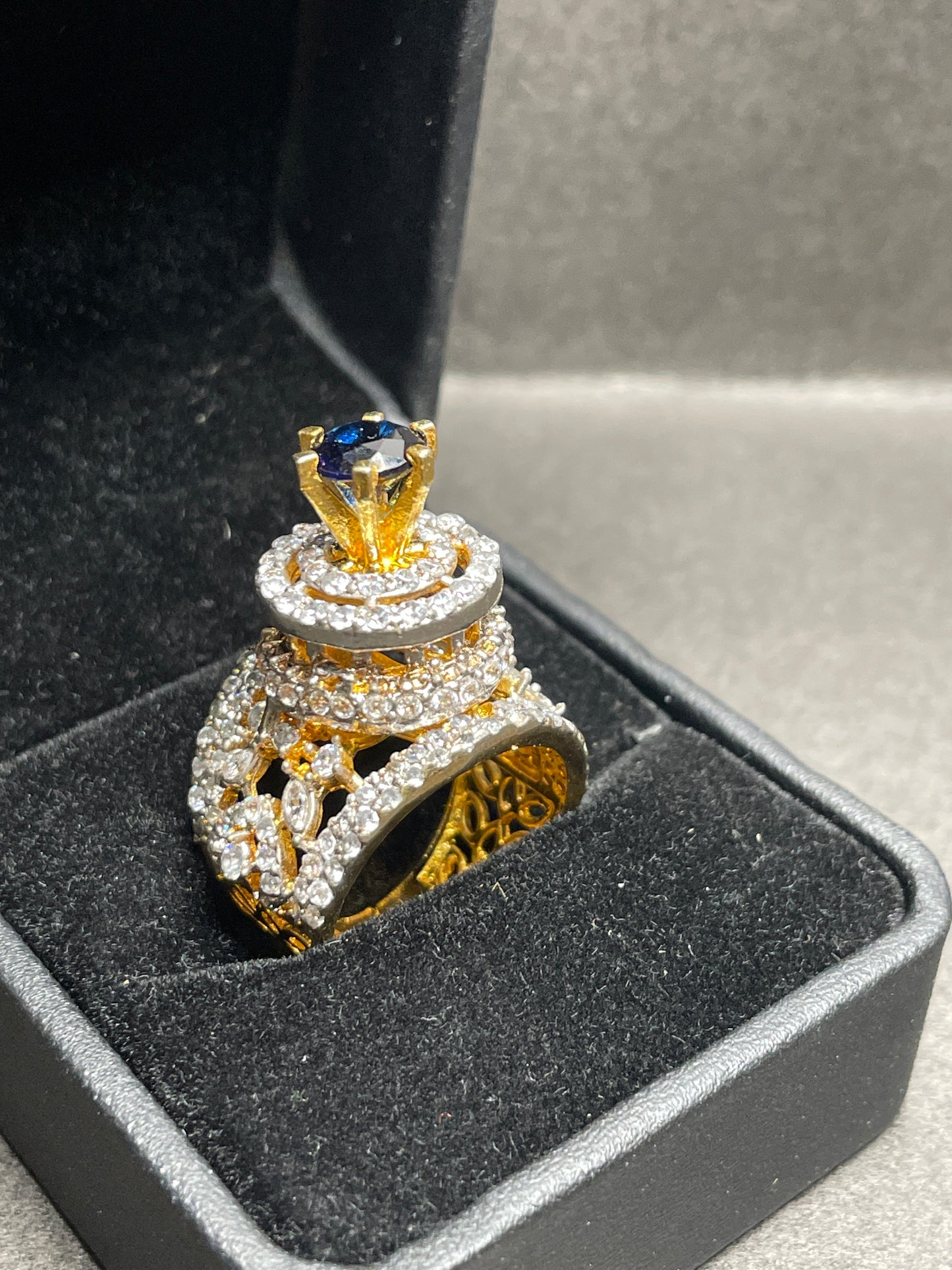 Navy Nights Ring