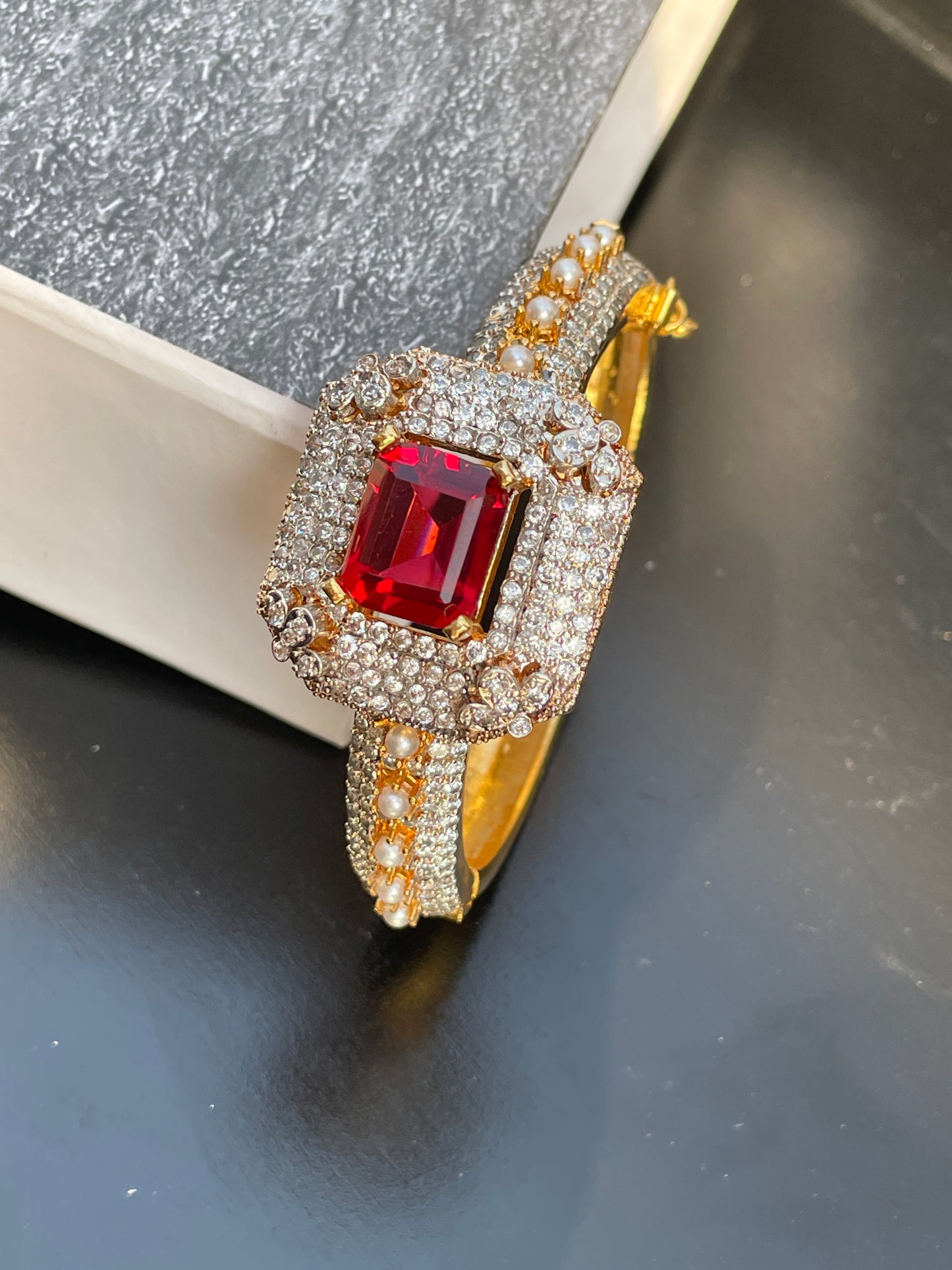 Ruby Radiance Bangle