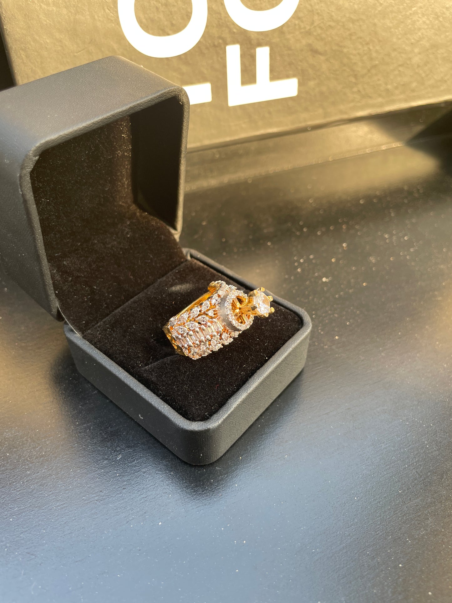 stackling Stone Ring