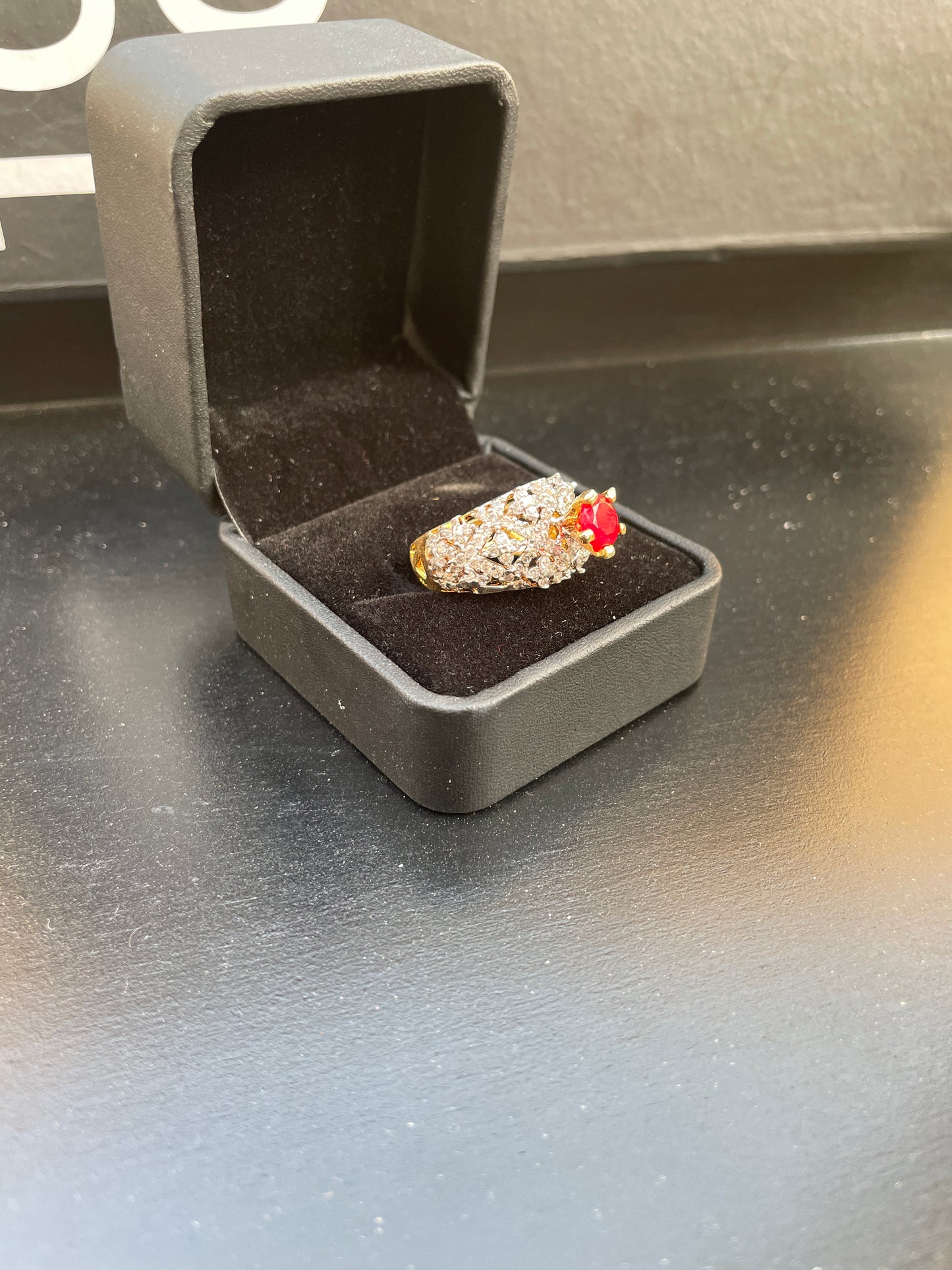 Coral Crush Ring