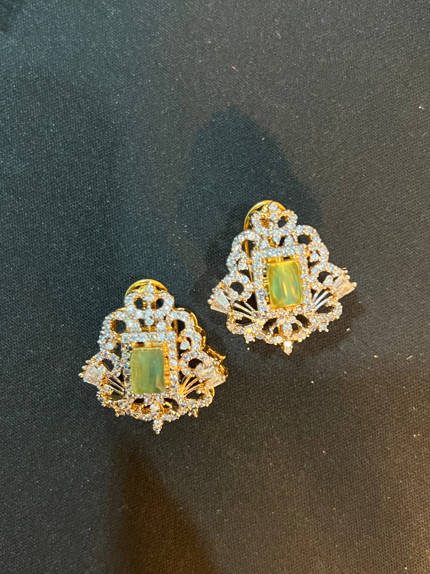 Citrine Chic Studs