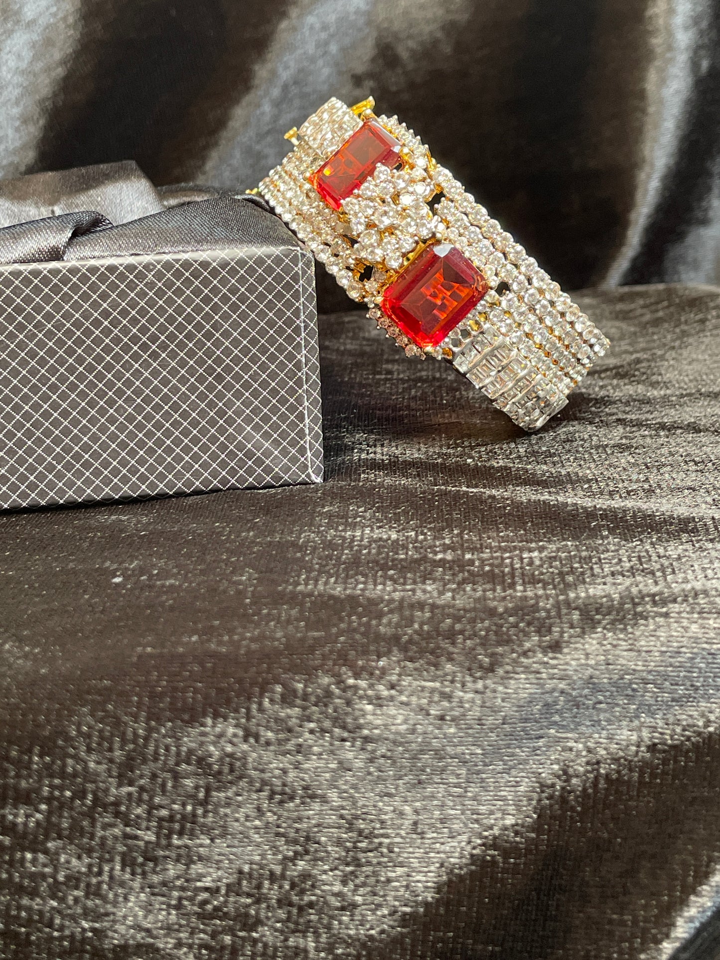 Ruby Royale Bangle