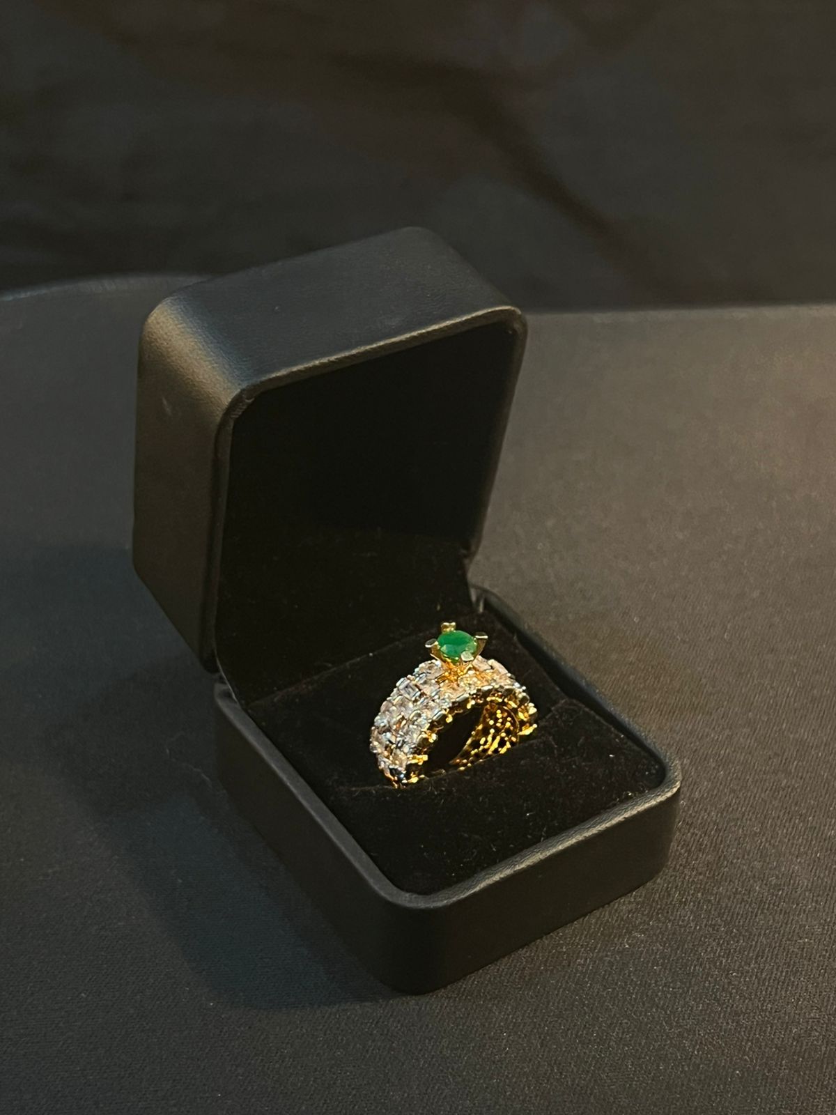 Emerald Elegance Ring