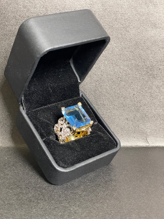 Oceanic Blue Ring