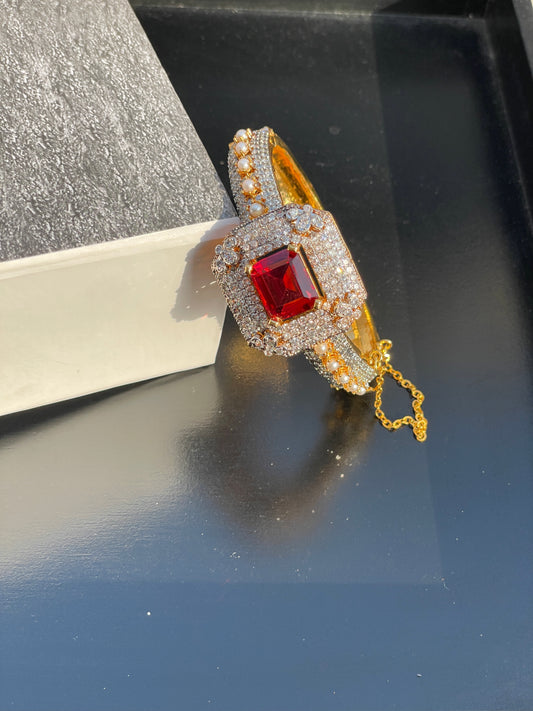 Ruby Radiance Bangle