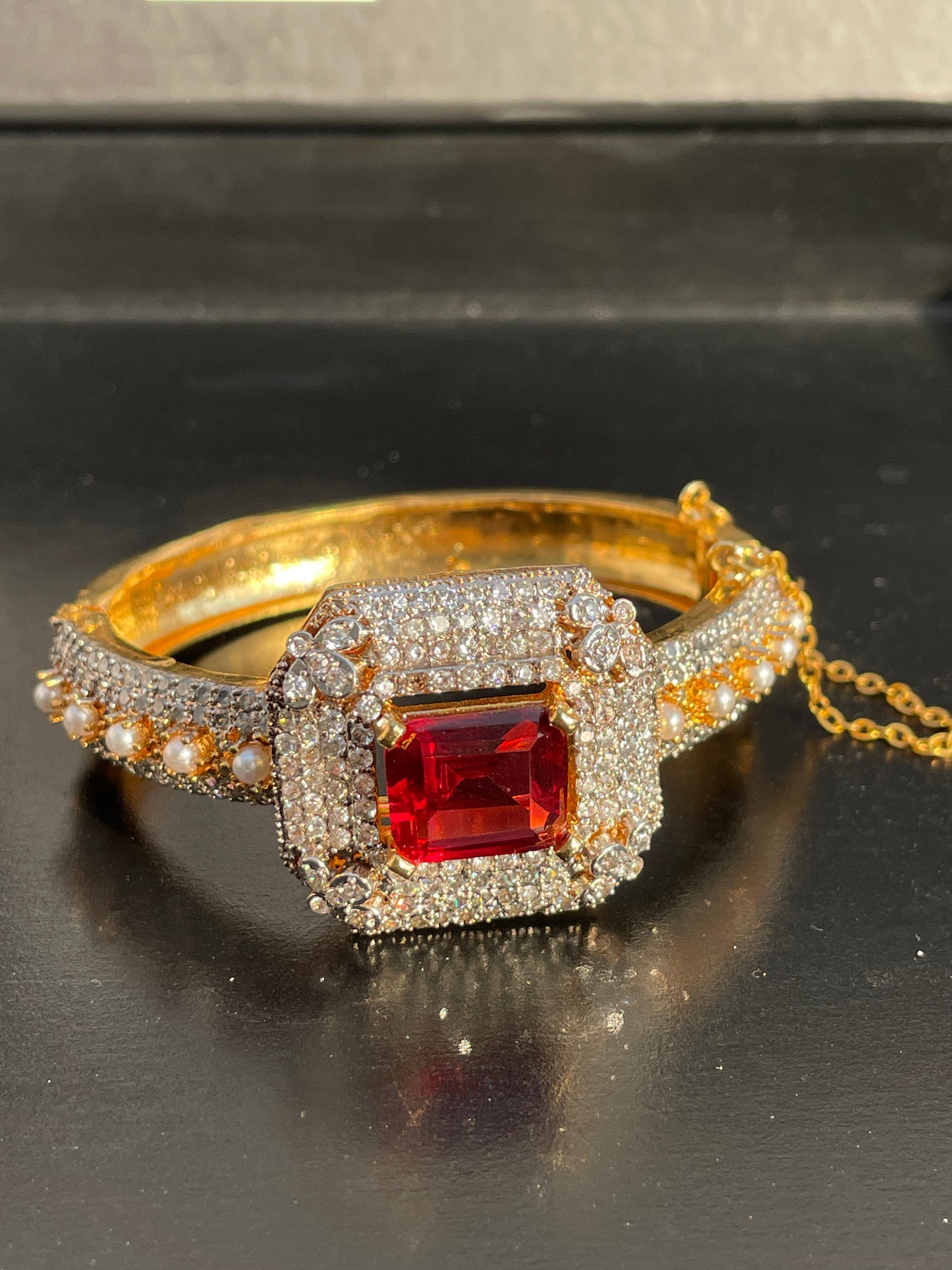 Ruby Radiance Bangle