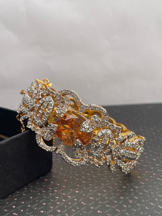 Ember Aura  changeable Stones Bangle