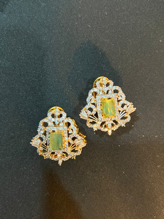 Citrine Chic Studs