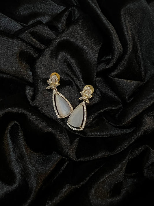 Glimmering Ice Earrings