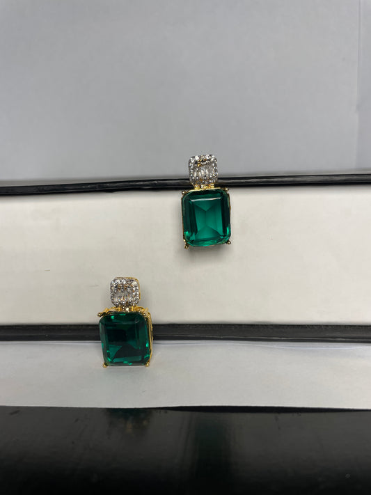 Emerald Dream Earring