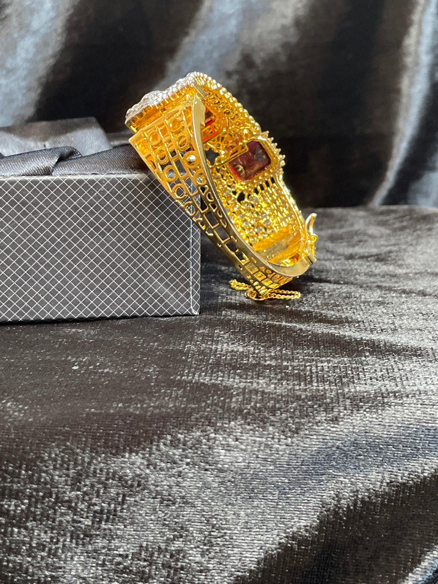 Ruby Royale Bangle