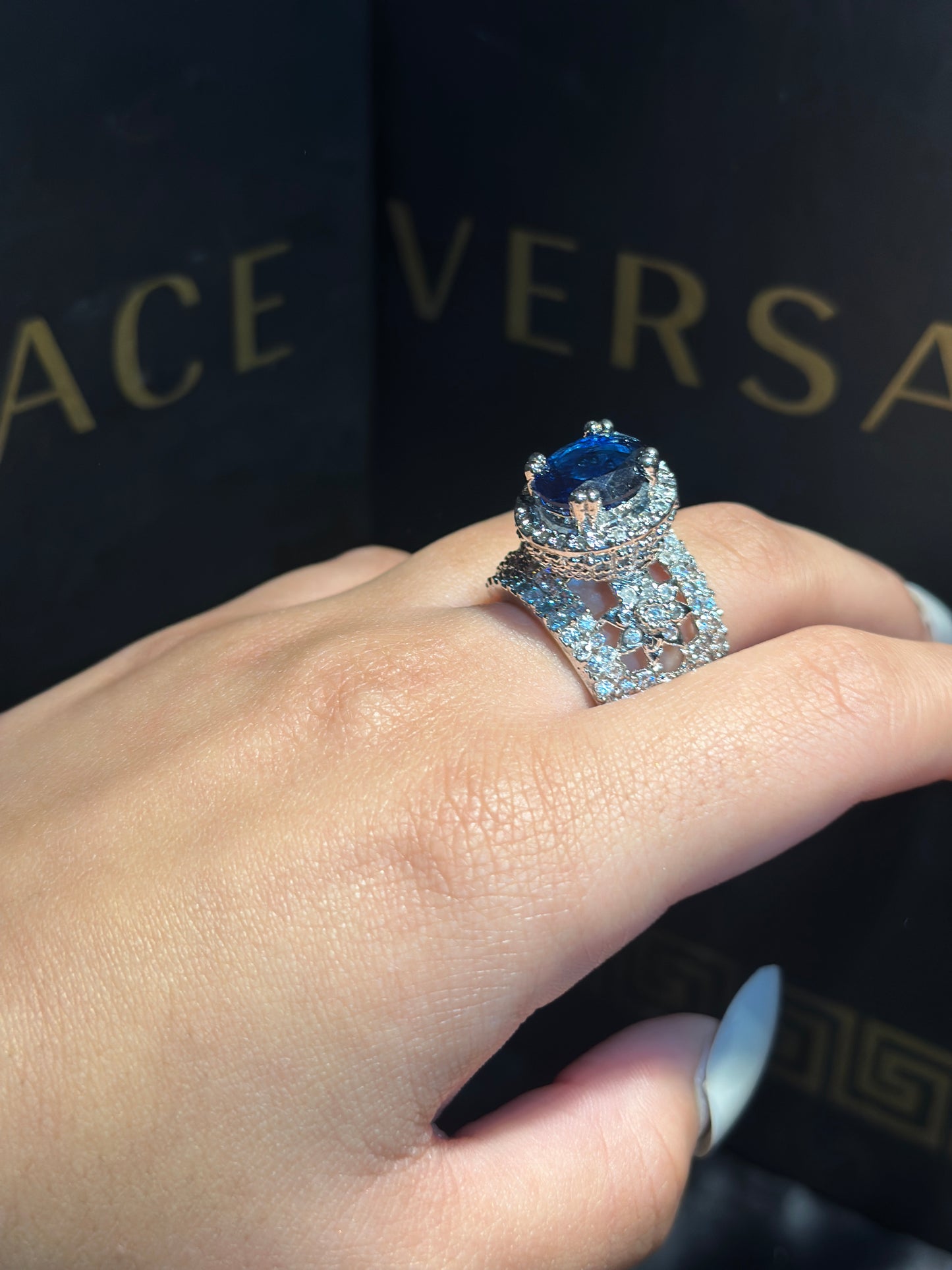 Saphire Blue RIng