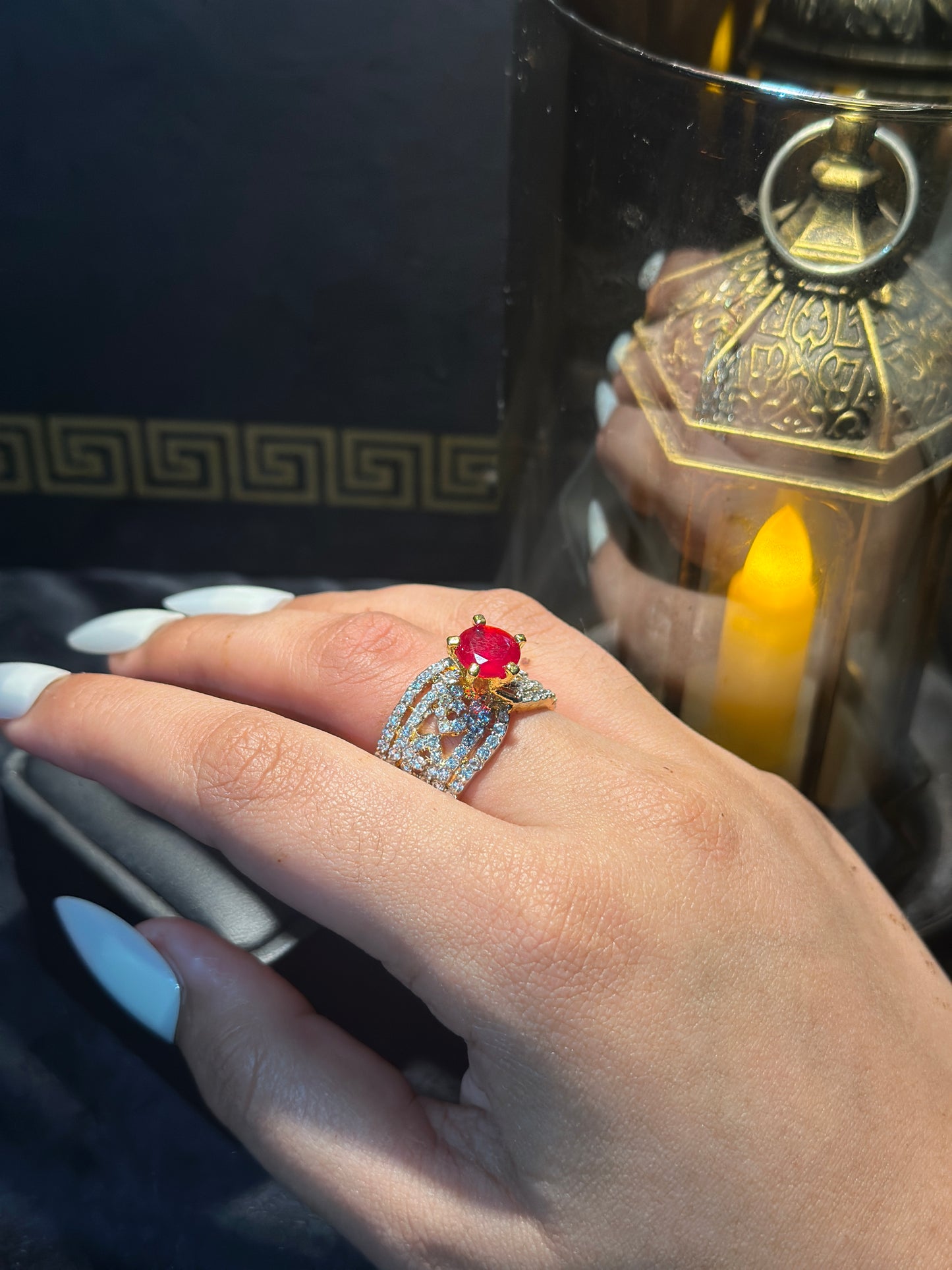 Crimson ring