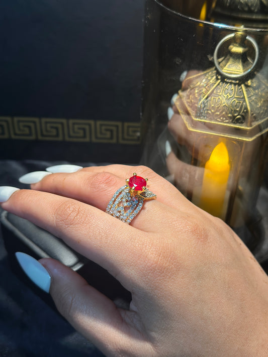 Crimson ring